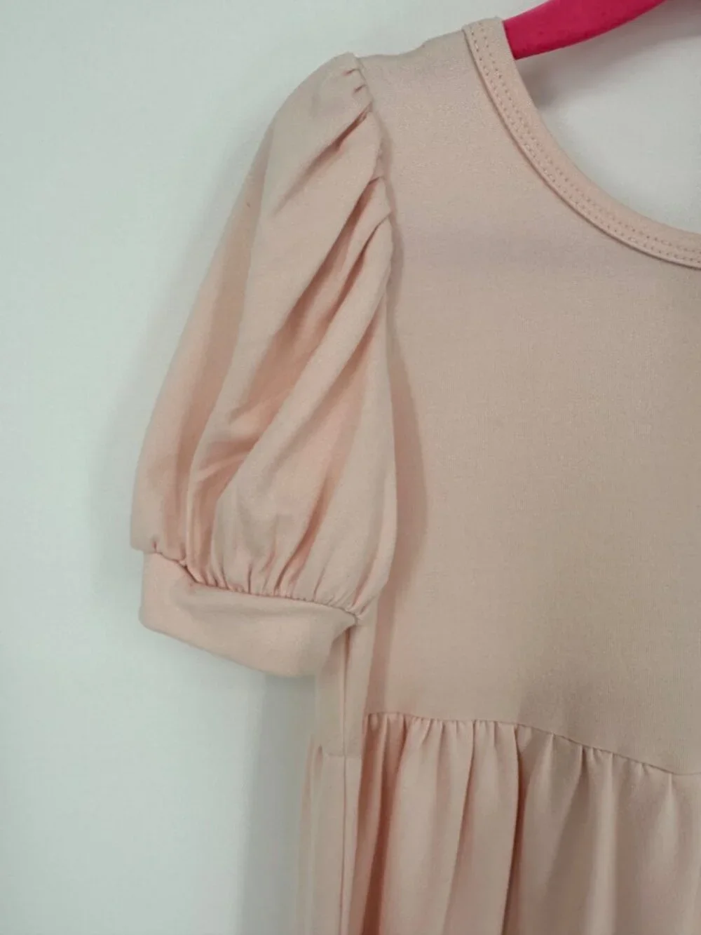 DotDotSmile Girls Light Pink Tier Dress Size 3/4 Soft New with Tags